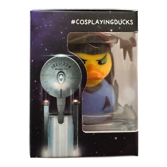 NEW Mini Tubbz Star Trek Cosplaying Duck | SPOCK - Picture 3 of 5